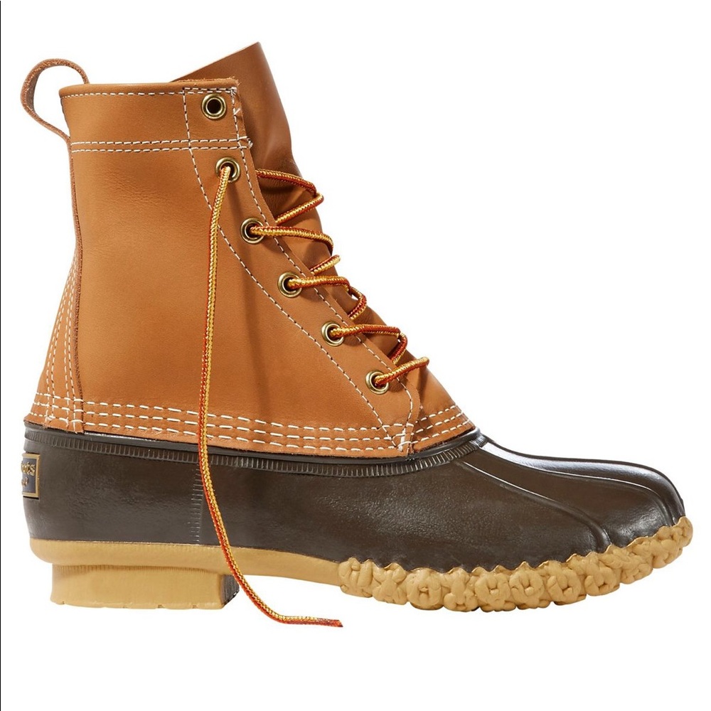 LL Bean Boots 8” in Tan/Brown size 8B